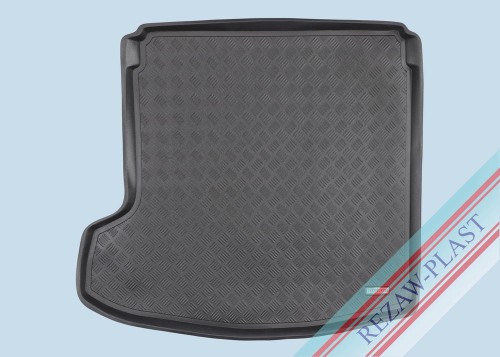 Trunk mat PE with rubber surface fits to: Mazda 3 IV 2019 -