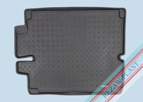 Trunk mat PE with rubber surface fits to: Land Rover DISCOVERY V 2017 -