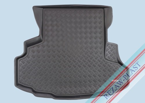 Trunk mat PE with rubber surface fits to: Jaguar XF I (X250) 2007 - 2015