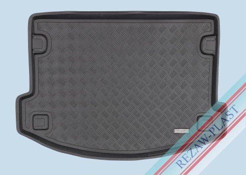 Trunk mat PE with rubber surface fits to: Jaguar E - PACE 2017 -