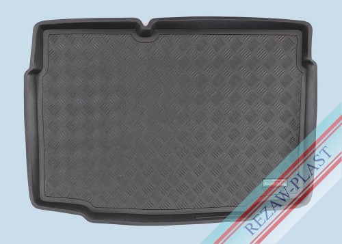 Mata bagażnika PE z gumową powłoką pasuje do: Renault CLIO V 2019 -