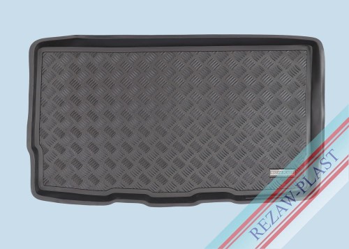 Trunk mat PE with rubber surface fits to: Renault ZOE (ZE50) 2019 -