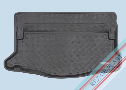 Mata bagażnika PE z gumową powłoką pasuje do: Honda JAZZ V (GR) 2020 - 2023, JAZZ V (GR)  CROSSTAR 2020 -