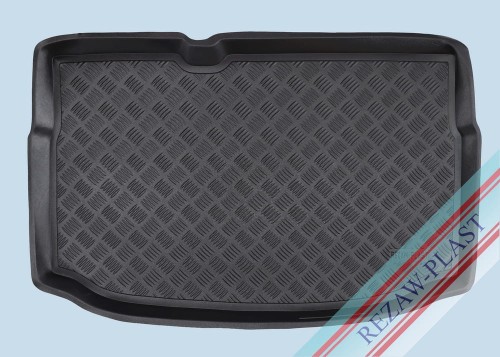 Trunk mat without non - slip fits to: Citroen C3 II 2009 - 2016