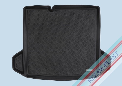 Trunk mat PE with rubber surface fits to: Audi Q4 E-TRON 2021 -