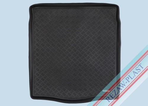 Trunk mat PE with rubber surface fits to: Mazda 6 III 2012 - 2023