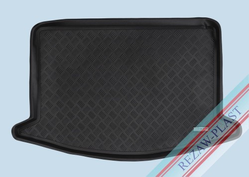 Trunk mat PE with rubber surface fits to: SsangYong KORANDO IV 2019 - 