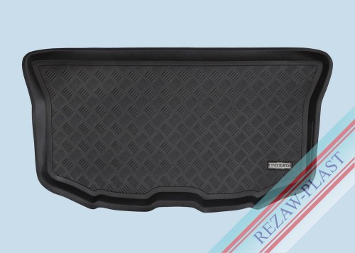 Trunk mat PE with rubber surface fits to: Mitsubishi SPACE STAR 2018 - 2020