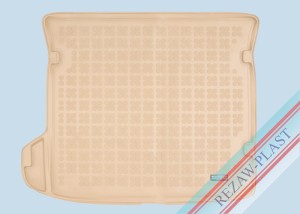 Mata bagażnika TPE (gumowa) beżowa pasuje do: Kia EV6 2021 -