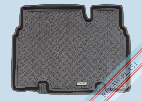 Trunk mat PE with rubber surface fits to: Citroen C3 AIRCROSS II 2017 - 2024