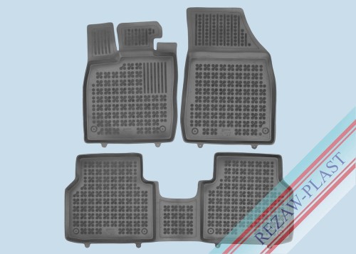 Dywaniki podłogowe czarne pasują do: Audi Q4 E-TRON 2021 -