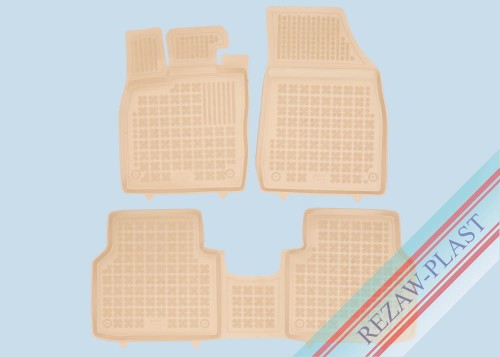 Dywaniki podłogowe beżowe pasują do: Audi Q4 E-TRON 2021 -