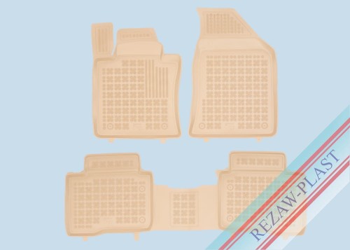 Dywaniki podłogowe beżowe pasują do: SsangYong KORANDO IV 2019 -