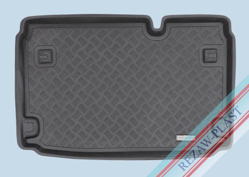 Trunk mat PE with rubber surface fits to: Ford ECOSPORT II 2012 - 2022