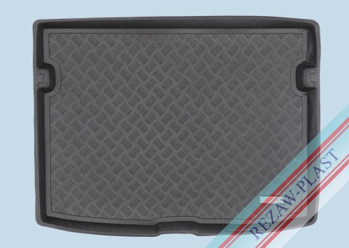 Trunk mat PE with rubber surface fits to: Mazda CX-30 2019 -
