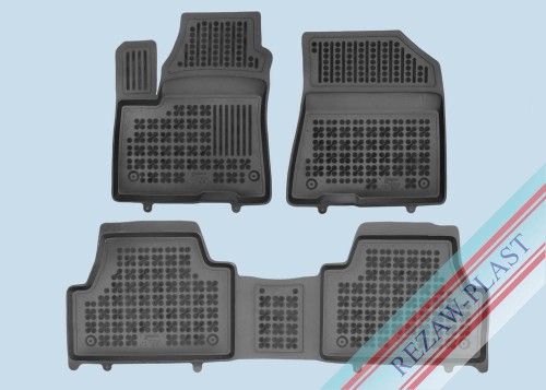Floor mats black fit to: Kia E - SOUL III 2020 -
