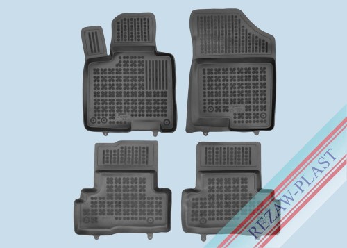 Floor mats black fit to: Hyundai TUCSON IV 2020 -, Kia SPORTAGE V 2021 - 