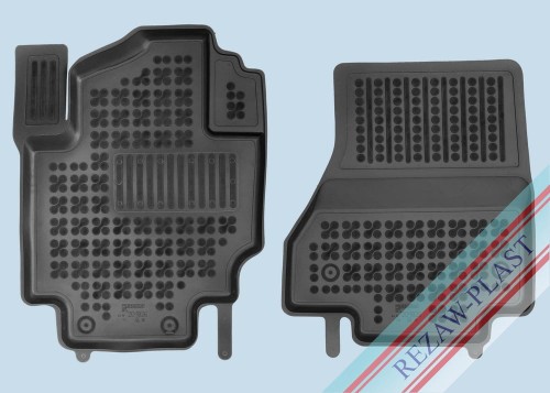 Floor mats black fit to: Nissan E-NV200 Van 2014 -