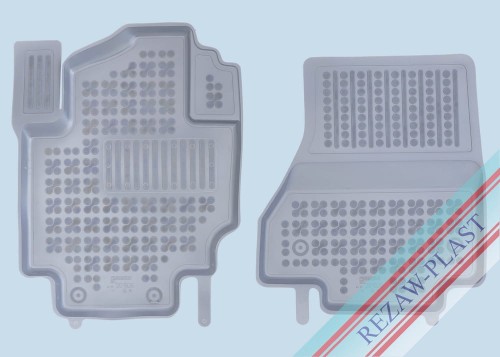Floor mats grey fit to: Nissan E-NV200 Van 2014 -