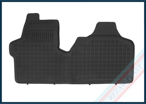 Dywanik podłogowy czarny pasuje do: Citroen JUMPY II 2007 - 2016, Fiat SCUDO II 2006 - 2016, Peugeot EXPERT II 2006 - 2016, Toyota PROACE I 2013 - 2016