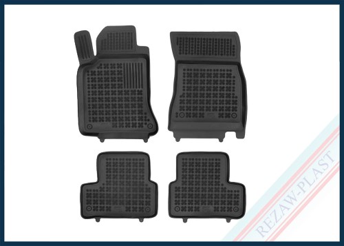 Dywaniki podłogowe czarne pasują do: Mercedes CLA II X118 2019 -