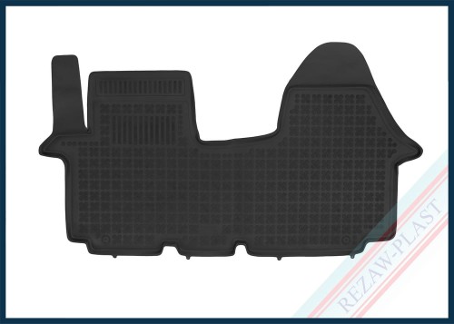 Dywanik podłogowy czarny pasuje do: Nissan PRIMASTAR I 2001 - 2014, Opel VIVARO I 2001 - 2014, Renault TRAFIC II 2001 - 2014