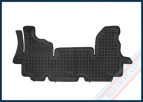 Floor mat black fits to: Renault MASTER II 2003 - 2010