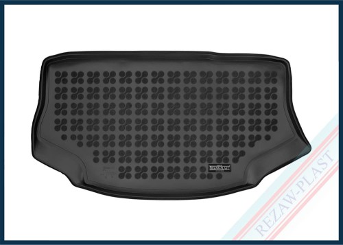 Trunk mat black fits to: Nissan LEAF I (ZE0) 2010 - 2017