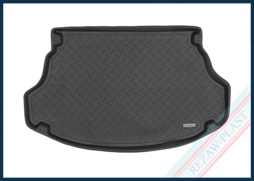 Trunk mat PE with rubber surface fits to: Lexus UX 2018 -