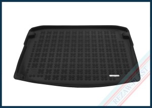 Trunk mat black fits to: Skoda KAROQ 2017 -