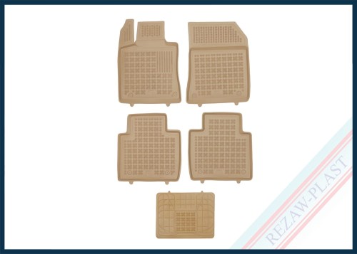 Floor mats beige fit to: DS9 E - TENSE 2021 -