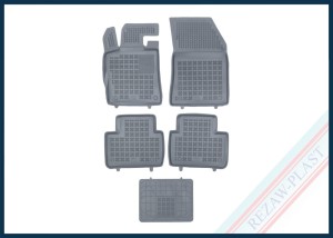 Dywaniki podłogowe szare pasują do: Opel ASTRA L VI 2021 -, Peugeot 308 III SW 2021 -