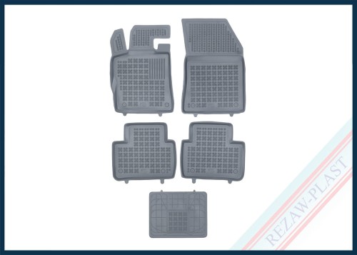 Dywaniki podłogowe szare pasują do: Opel ASTRA L VI 2021 -, Peugeot 308 III SW 2021 -