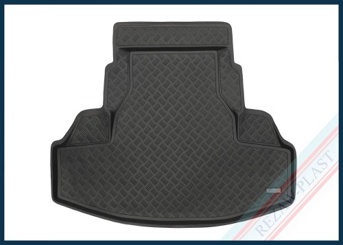 Trunk mat PE with rubber surface fits to: Acura TSX 2009 - 2014, Honda ACCORD VIII 2008 - 2015