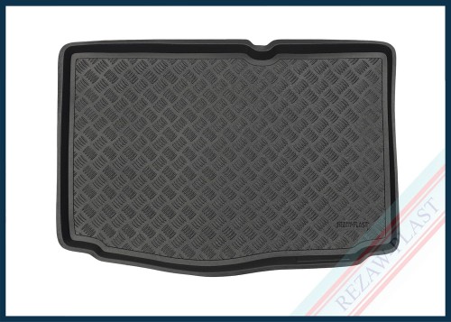 Mata bagażnika PE z gumową powłoką pasuje do: Hyundai i20 II 2014 - 2020, i20 ACTIVE 2015 - 2020