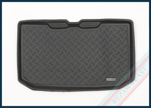 Mata bagażnika PE z gumową powłoką pasuje do: Nissan NOTE I 2006 - 2013