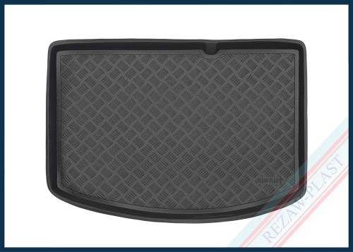 Trunk mat fits to: Toyota YARIS III 2014 - 2020
