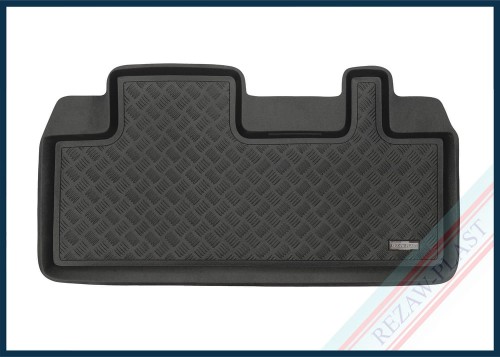 Trunk mat PE with rubber surface fits to: Toyota SIENNA III 2010 - 2020