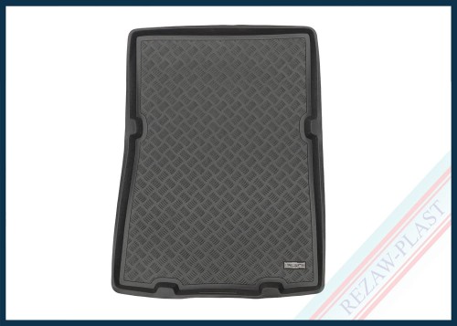 Trunk mat PE with rubber surface fits to: BMW 7 (G11) 2015 - 2022, 7 (G12) 2016 - 2022