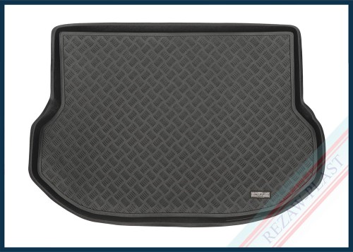 Trunk mat PE with rubber surface fits to: Lexus NX I 2014 - 2021