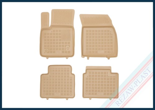 Floor mats beige fit to: Ford FOCUS IV ACTIVE 2019 -