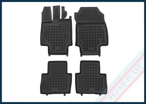 Dywaniki podłogowe czarne pasują do: Lexus NX II 2021 -