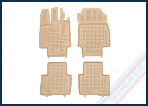 Dywaniki podłogowe beżowe pasują do: Lexus NX II 2021 -