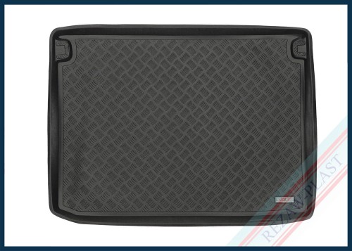 Trunk mat PE with rubber surface fits to: Citroen C4 GRAND PICASSO II 2013 - 2018, C4 GRAND SPACETOURER 2018 - 2022