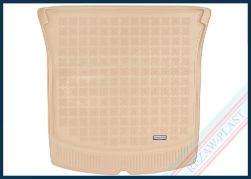 Mata bagażnika TPE (gumowa) beżowa pasuje do: Tesla Model Y 2020 - 2025