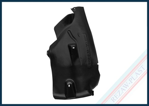 Inner fender fits to: Peugeot 407 2004 - 2011