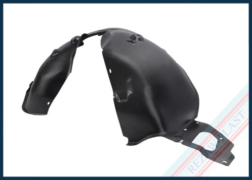 Inner fender fits to: Peugeot 208 I 2012 - 2019