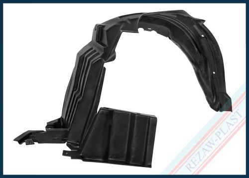 Inner fender fits to: Citroen C1 I 2005 - 2014, Peugeot 107 2005 - 2014