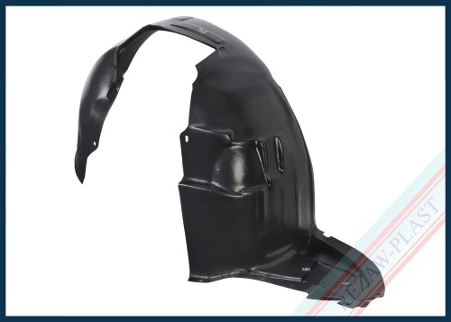 Inner fender fits to: Citroen C3 I, C3 I PLURIEL 2005 - 2010