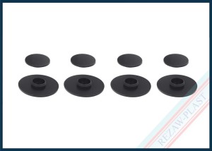 Stopery - Tesla, kompatybilne z autami z welurową wykładziną pętelkową